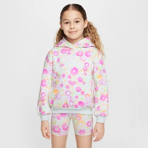 Bluza z kapturem i nadrukiem dla małych dzieci Nike Flow-Ral - Szary