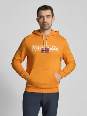 Bluza z kapturem i nadrukiem z logo model ‘AYLMER’ Napapijri