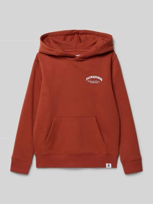 Bluza z kapturem i nadrukiem z logo model ‘BRANDES’ jack & jones