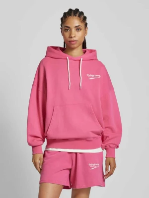 Bluza z kapturem i nadrukiem z logo model ‘SALLI’ TheJoggConcept
