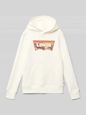 Bluza z kapturem i nadrukiem z logo model ‘SUNRISE BATWING’ Levi’s® Kids