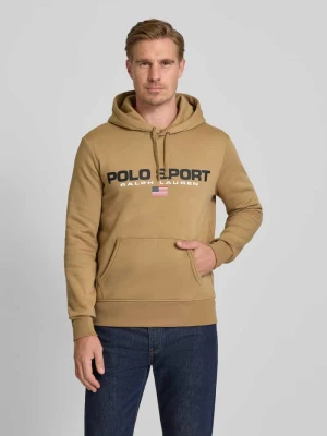 Bluza z kapturem i nadrukiem z logo Polo Ralph Lauren