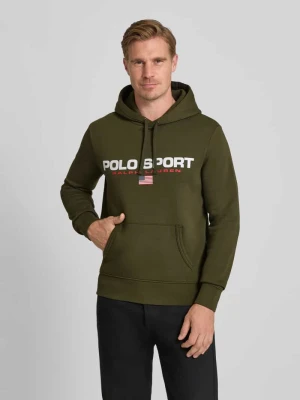 Bluza z kapturem i nadrukiem z logo Polo Ralph Lauren