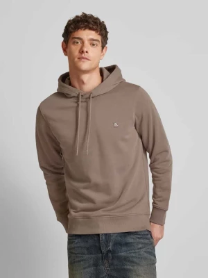 Bluza z kapturem i naszywką z logo Calvin Klein Jeans