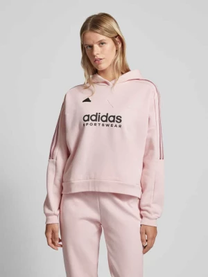 Bluza z kapturem i naszywką z logo model ‘TIRO’ ADIDAS SPORTSWEAR