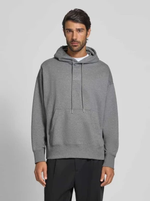 Bluza z kapturem i wyhaftowanym logo model ‘PREMIUM TERRY’ CK Calvin Klein