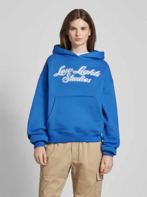 Bluza z kapturem i wyhaftowanym logo model ‘SHUTTER’ Low Lights Studios