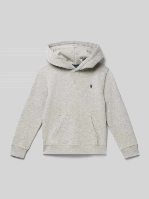 Bluza z kapturem i wyhaftowanym logo Polo Ralph Lauren Kids