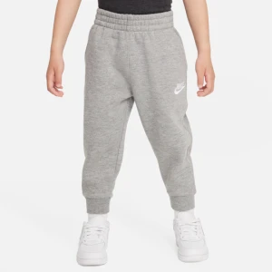 Bluza z kapturem i zamkiem na całej długości dla maluchów Nike Club Fleece - Szary