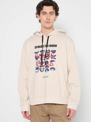 Bluza z kapturem Iceberg beżowy