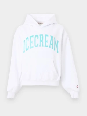 Bluza z kapturem Icecream biały