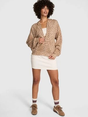 Bluza z kapturem Ivy Fleece Campus z zamkiem błyskawicznym Victoria's Secret