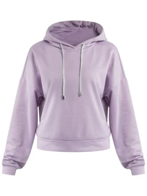 Bluza z kapturem IZIA fioletowy