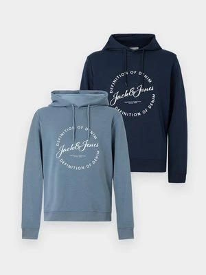 Bluza z kapturem Jack&Jones granatowy