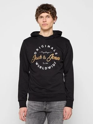 Bluza z kapturem Jack&Jones czarny