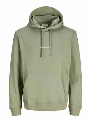 Bluza z kapturem Jack&Jones zielony
