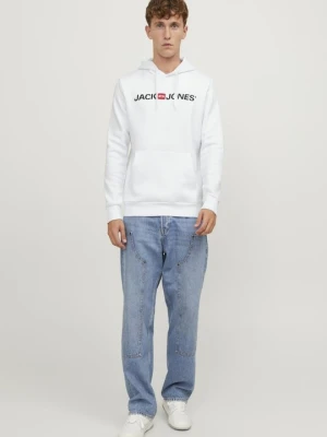 Bluza z kapturem Jack&Jones biały