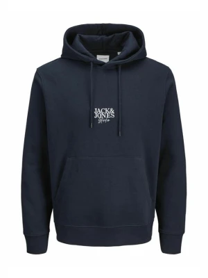 Bluza z kapturem Jack&Jones granatowy