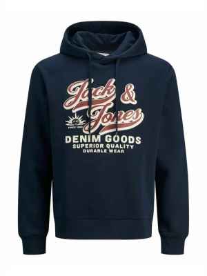 Bluza z kapturem Jack&Jones granatowy