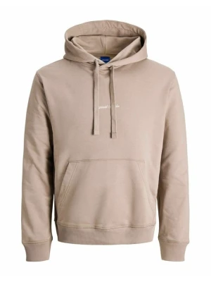 Bluza z kapturem Jack&Jones jasnobrązowy
