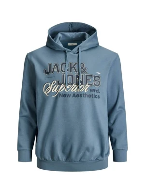 Bluza z kapturem Jack&Jones jasnoniebieski