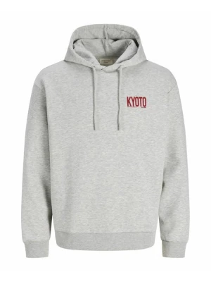 Bluza z kapturem Jack&Jones jasnoszary
