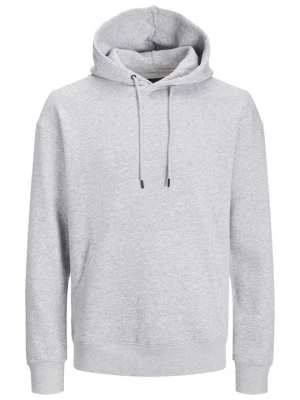 Bluza z kapturem Jack&Jones jasnoszary melanż