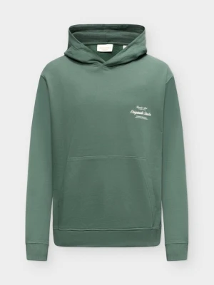 Bluza z kapturem Jack&Jones jasnozielony