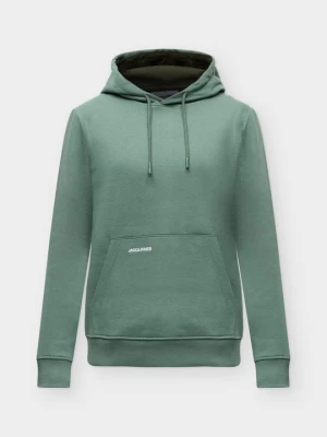 Bluza z kapturem Jack&Jones jasnozielony