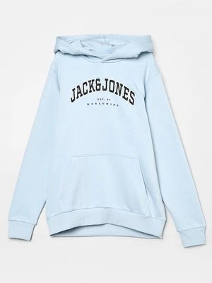 Bluza z kapturem Jack&Jones niebieski