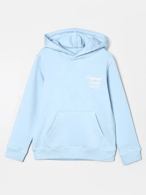 Bluza z kapturem Jack&Jones niebieski