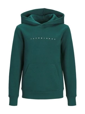 Bluza z kapturem Jack&Jones petrol