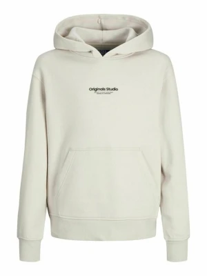 Bluza z kapturem Jack&Jones mleczny