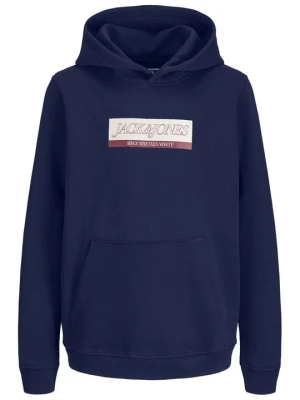 Bluza z kapturem Jack&Jones niebieski