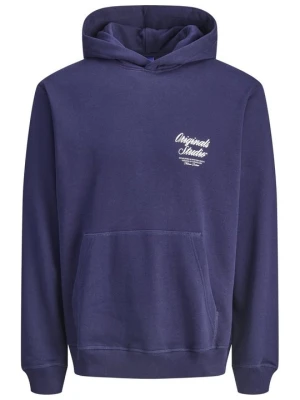 Bluza z kapturem Jack&Jones niebieski