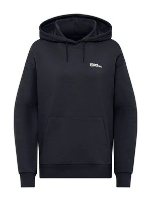 Bluza z kapturem Jack Wolfskin granatowy