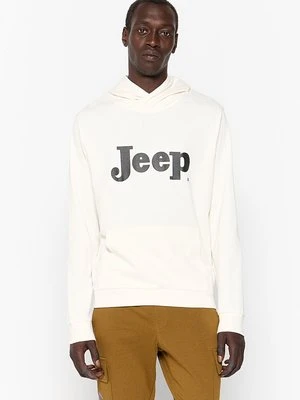 Bluza z kapturem Jeep biały