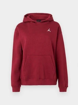 Bluza z kapturem Jordan czerwony