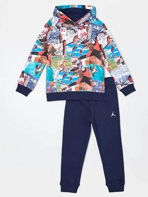 Bluza z kapturem Jordan niebieski