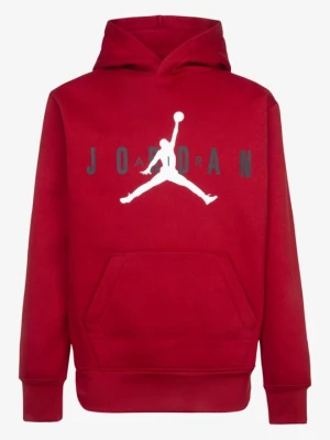 Bluza z kapturem Jordan czerwony