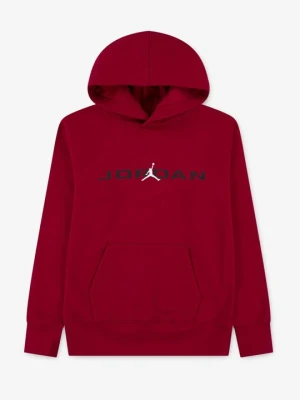 Bluza z kapturem Jordan czerwony