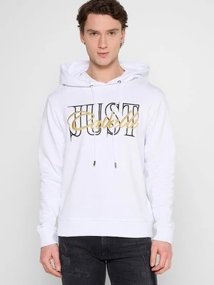 Bluza z kapturem Just Cavalli biały
