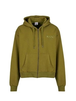 Bluza z kapturem Karl Kani oliwkowy