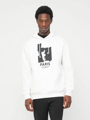 Bluza z kapturem KARL LAGERFELD biały