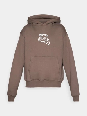 Bluza z kapturem Karma8a brązowy