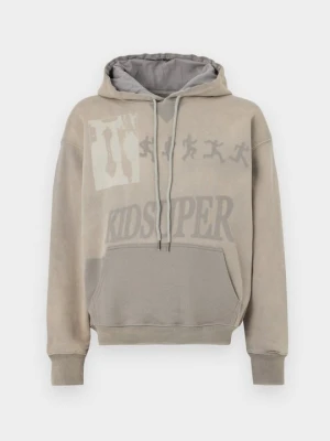 Bluza z kapturem Kidsuper szary
