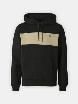 Bluza z kapturem Lacoste czarny