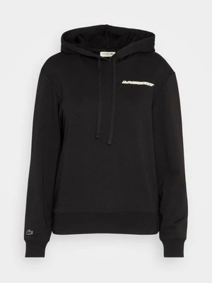 Bluza z kapturem Lacoste czarny