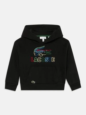 Bluza z kapturem Lacoste czarny