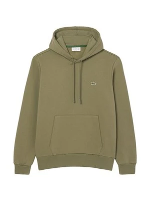 Bluza z kapturem Lacoste zielony